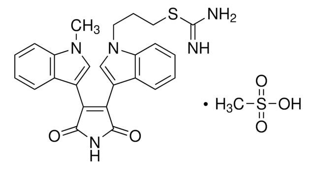 Ro 31-8220 methanesulfonate salt solid