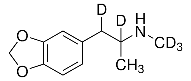 （±）-MDMA-D5 溶液 1.0&#160;mg/mL in methanol, ampule of 1&#160;mL, certified reference material, Cerilliant&#174;