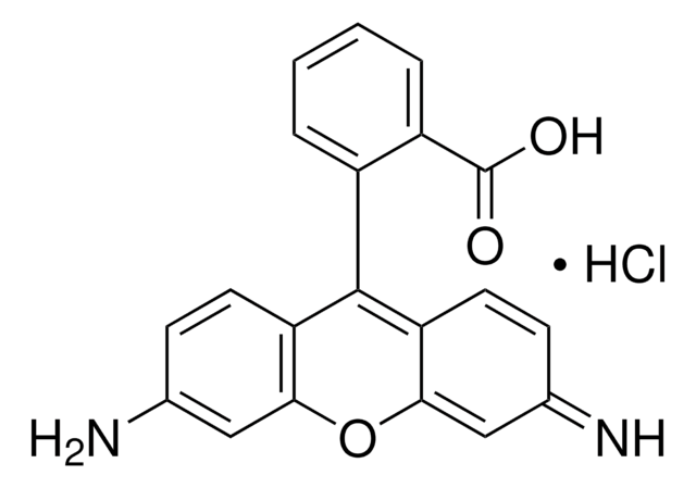 氯化罗丹明 110 BioReagent, suitable for fluorescence, &#8805;99.0% (UV)