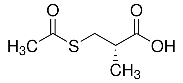 (S)-(–)-3-硫代乙酰-2-甲基丙酸 97%