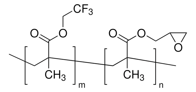 聚(2,2,2-三氟乙基甲基丙烯酸酯-co-甲基丙烯酸缩水甘油酯) glycidyl methacrylate 50&#160;mol %