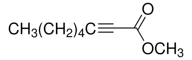 2-辛炔酸甲酯 &#8805;99%, stabilized, FCC, FG