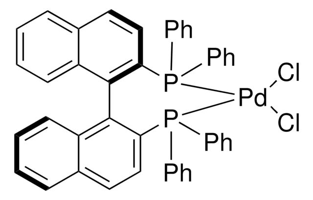 [(R)-(+)-2,2&#8242;-Bis(diphenylphosphino)-1,1&#8242;-binaphthyl]palladium(II) chloride 97%