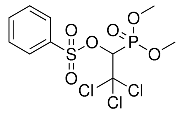 BENZENESULFONIC ACID 2,2,2-TRICHLORO-1-(DIMETHOXY-PHOSPHORYL)-ETHYL ESTER AldrichCPR