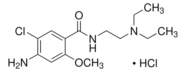 甲氧氯普胺 盐酸盐 British Pharmacopoeia (BP) Reference Standard