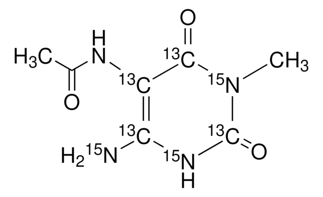 5-乙酰氨基-6-氨基-3-甲基尿嘧啶-环-13C4,15N2, 氨基-15N &#8805;98 atom %, &#8805;97% (CP)