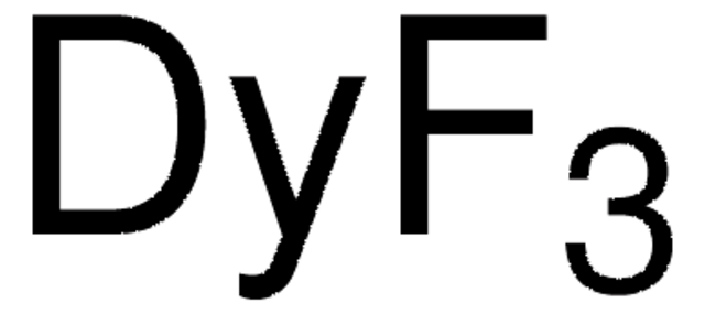 Dysprosium(III) fluoride anhydrous, powder, &#8805;99.98% trace rare earth metals basis