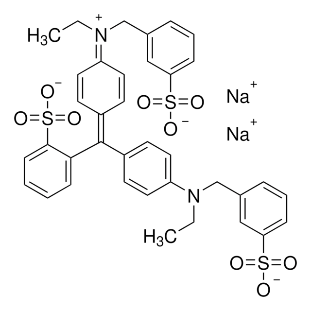 Erioglaucine disodium salt coloring dye