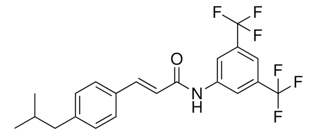 N-(3,5-BIS-TRIFLUOROMETHYL-PHENYL)-3-(4-ISOBUTYL-PHENYL)-ACRYLAMIDE AldrichCPR