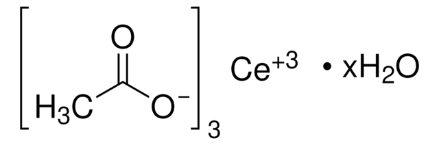 Cerium(III) acetate hydrate 99.99% trace metals basis