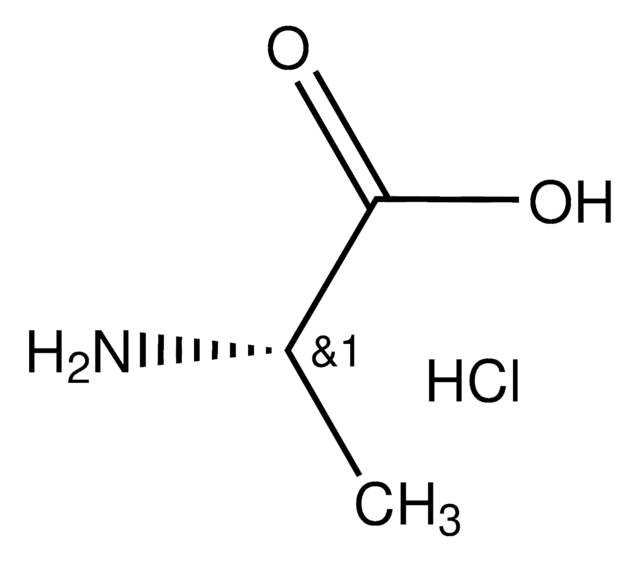 L-丙氨酸 盐酸盐 溶液 100&#160;mM amino acid in 0.1 M HCl, analytical standard