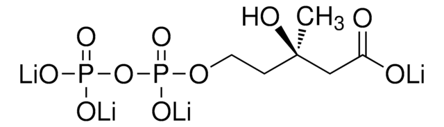 (R)-Mevalonic acid 5-pyrophosphate tetralithium salt &#8805;95% (TLC)