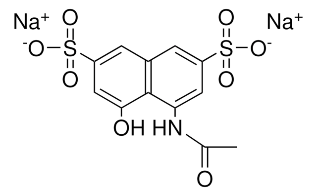 4-ACETAMIDO-5-HYDROXY-2,7-NAPHTHALENE-DISULFONIC ACID, DISODIUM SALT AldrichCPR