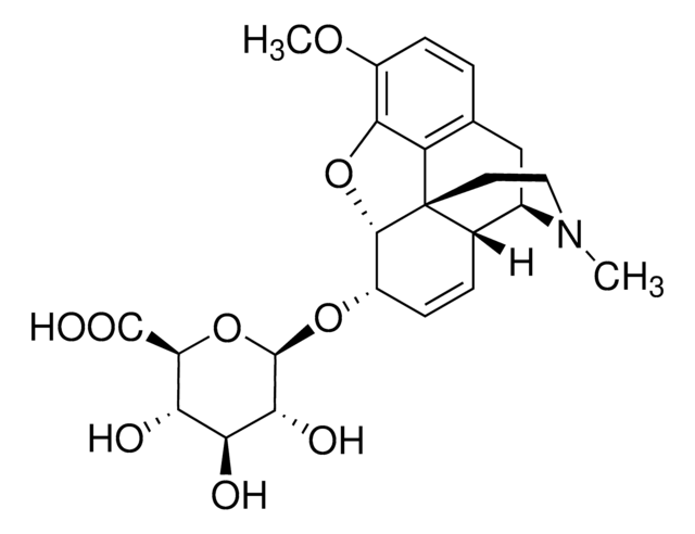 可待因-6- &#946;-D-葡糖苷酸 溶液 1&#160;mg/mL in methanol: water (2:8), ampule of 1&#160;mL, certified reference material, Cerilliant&#174;