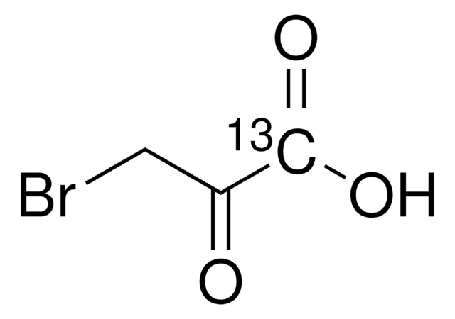 3-溴丙酮酸-1-13C 99 atom % 13C, 97% (CP)