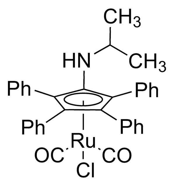 氯二羰基(1-(异丙基氨基)-2,3,4,5-四苯基环戊二烯)钌(II) 96%