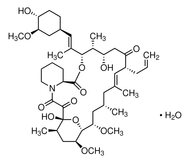 FK-506 一水合物 &#8805;98% (HPLC)