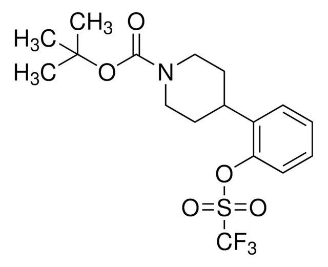 tert-Butyl 4-(2-(((trifluoromethyl)sulfonyl)oxy)phenyl)piperidine-1-carboxylate AldrichCPR