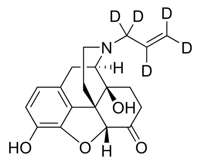 纳洛酮-D5 溶液 1.0&#160;mg/mL in methanol, certified reference material, ampule of 1&#160;mL, Cerilliant&#174;