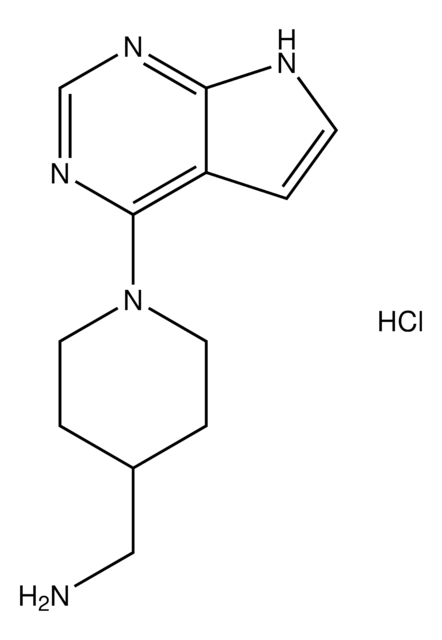 (1-(7H-Pyrrolo[2,3-d]pyrimidin-4-yl)piperidin-4-yl)methanamine hydrochloride AldrichCPR