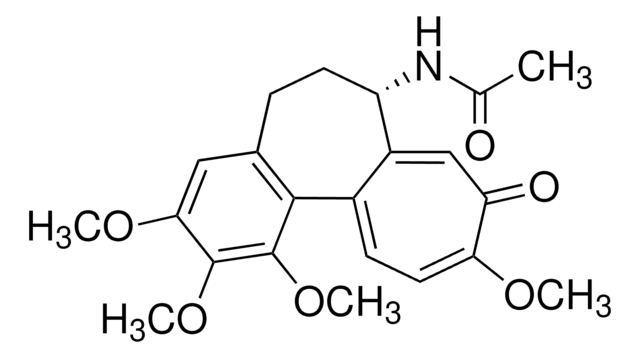 秋水仙碱 suitable for plant cell culture, BioReagent, &#8805;95% (HPLC)