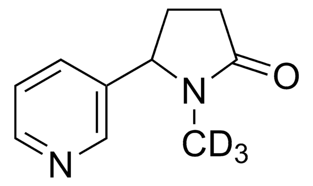 (±)-Cotinine-d3 solution 1.0&#160;mg/mL in methanol, ampule of 1&#160;mL, certified reference material, Cerilliant&#174;