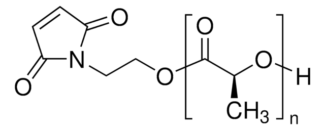 Poly(L-lactide) N-2-hydroxyethylmaleimide terminated average Mn 5,000, PDI &lt;1.2