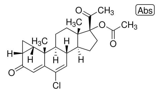 醋酸环丙孕酮 Pharmaceutical Secondary Standard; Certified Reference Material, certified reference material