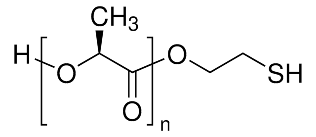 Poly(L-lactide), thiol terminated average Mn 5,000, PDI &#8804;1.2