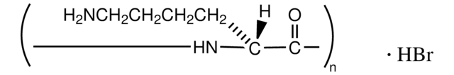 聚-D-赖氨酸 氢溴酸盐 mol wt 70,000-150,000, lyophilized powder, &#947;-irradiated, BioReagent, suitable for cell culture