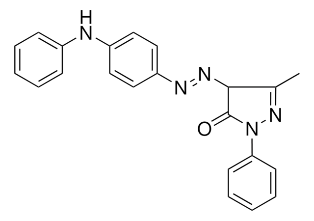 4-((4-ANILINOPHENYL)DIAZENYL)-5-METHYL-2-PHENYL-2,4-DIHYDRO-3H-PYRAZOL-3-ONE AldrichCPR