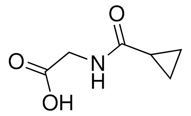 [(cyclopropylcarbonyl)amino]acetic acid AldrichCPR