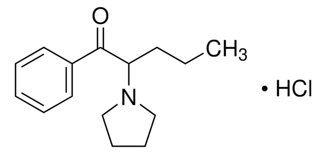 &#945;&#945;-盐酸吡咯烷基苯戊酮 盐酸盐 溶液 1.0&#160;mg/mL in methanol (as free base), ampule of 1&#160;mL, certified reference material, Cerilliant&#174;