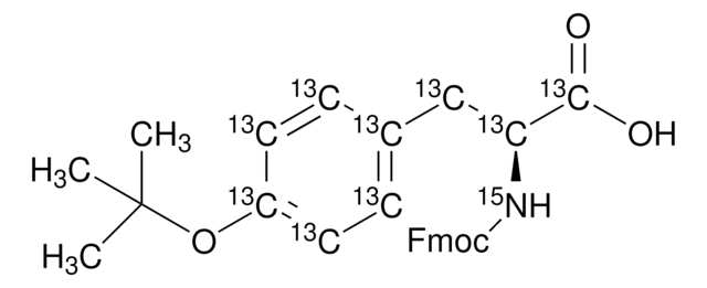 Fmoc-Tyr (t-Bu)-OH-13C9,15N 98 atom % 15N, 98 atom % 13C, 97% (CP)