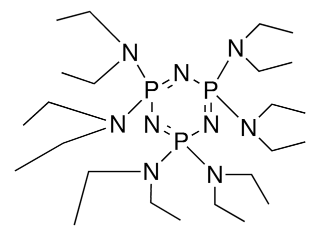 N(2),N(2),N(2),N(2),N(4),N(4),N(4),N(4),N(6),N(6),N(6),N(6)-DODECAETHYL-1,3,5,2LAMBDA(5),4LAMBDA(5),6LAMBDA(5)-TRIAZATRIPHOSPHININE-2,2,4,4,6,6-HEXAMINE AldrichCPR