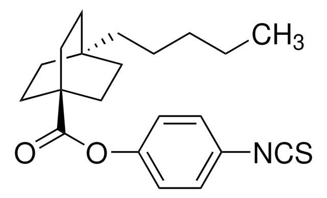 4-环戊二基[2.2.2]辛烷-1-羧酸-4-异硫氰基苯酯 liquid crystal (nematic), 99%