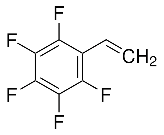 2,3,4,5,6-五氟苯乙烯 99%, contains 0.1% p-tert-butylcatechol as inhibitor