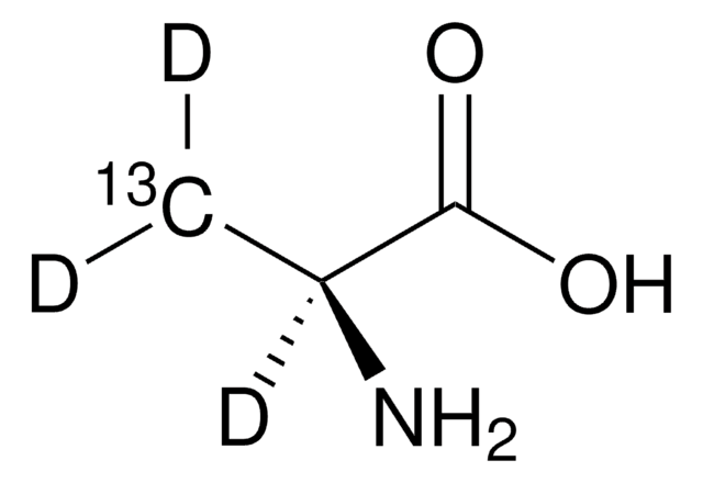 L-丙氨酸-3-13C,2,3,3-d3 97 atom % D, 98 atom % 13C, 98% (CP)