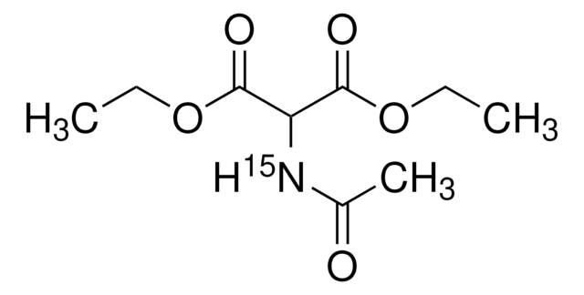 Diethyl acetamidomalonate-15N 98 atom % 15N