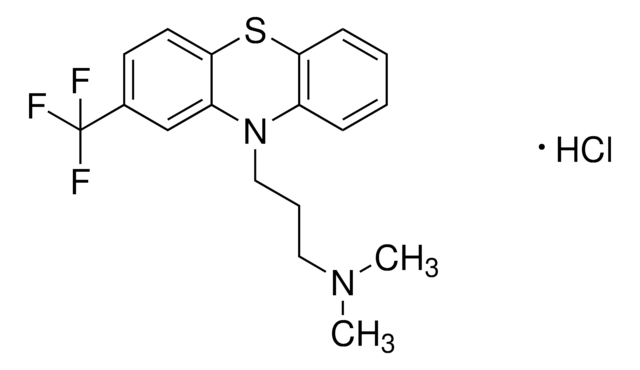 Triflupromazine hydrochloride solution 1&#160;mg/mL in methanol (as free base), certified reference material, ampule of 1&#160;mL, Cerilliant&#174;