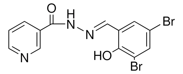 NICOTINIC ACID (3,5-DIBROMO-2-HYDROXY-BENZYLIDENE)-HYDRAZIDE AldrichCPR