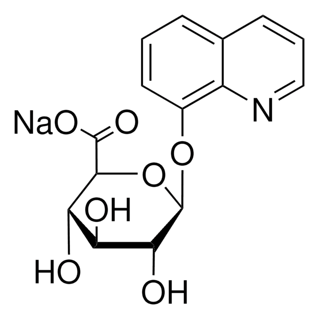 8-Hydroxyquinoline-&#946;-D-glucuronide sodium salt &#8805;98.0% (HPLC)