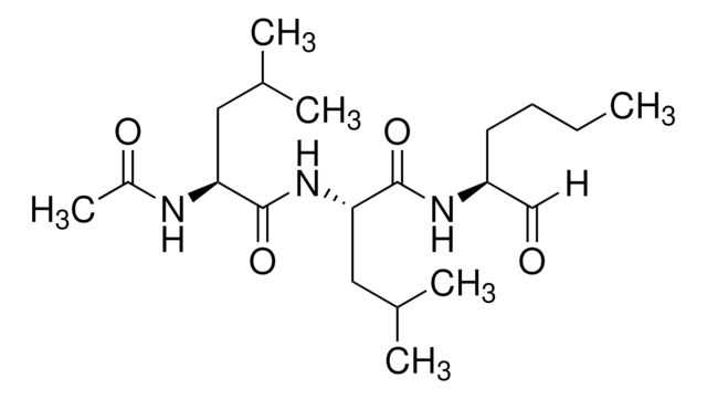 钙蛋白酶抑制剂I N-Acetyl-Leu-Leu-norleucinal, synthetic