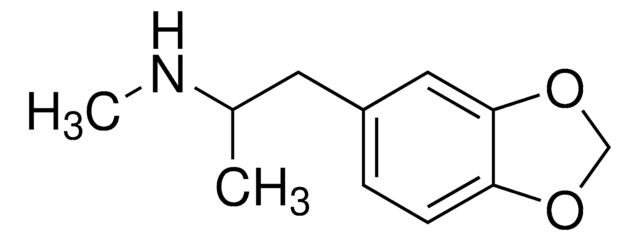 3,4-亚甲基二氧基甲基苯丙胺标准液（MDMA） 溶液 1.0&#160;mg/mL in methanol, ampule of 1&#160;mL, certified reference material, Cerilliant&#174;