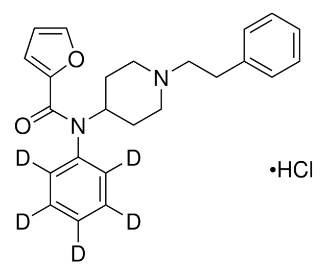 呋喃芬太尼-D5标准液 盐酸盐 溶液 100&#160;&#956;g/mL in methanol (as free base), certified reference material, ampule of 0.5&#160;mL, Cerilliant&#174;