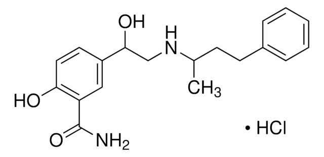 Labetalol hydrochloride &gt;98% (TLC), powder