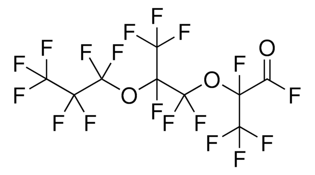 2,3,3,3-Tetrafluoro-2-[1,1,2,3,3,3-hexafluoro-2-(1,1,2,2,3,3,3-heptafluoropropoxy)propoxy]propanoyl fluoride AldrichCPR