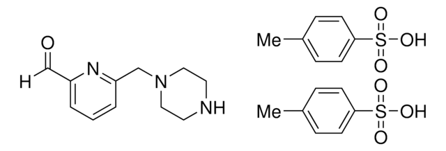 6-(1-Piperazinylmethyl)-2-pyridinecarboxaldehyde bistosylate salt