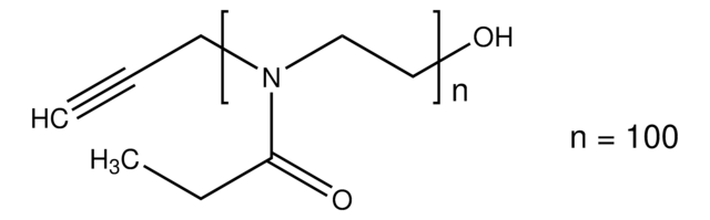 Ultroxa&#174;: Poly(2-ethyl-2-oxazoline) alkyne terminated average Mn 10,000, PDI &#8804;1.2