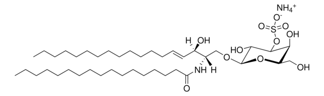 C17 Mono-Sulfo Galactosyl(&#946;) Ceramide (d18:1/17:0) Avanti Polar Lipids 860572P, powder